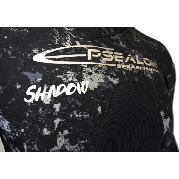 Epsealon Shadow Camo wetsuit closeup