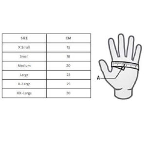 Salvimar glove size chart