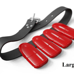 Lobster weight belt large red