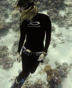 Ladies spearfishing wetsuits